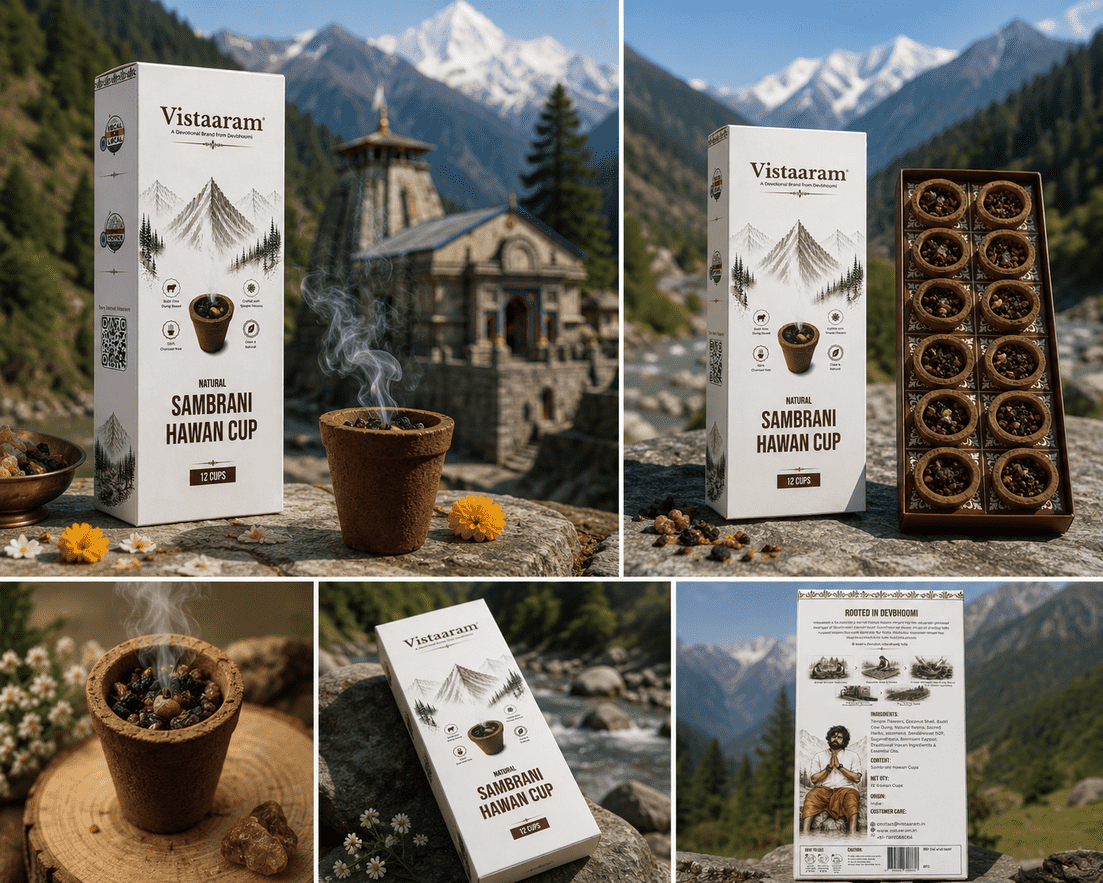 Natural Sambrani Hawan Cup